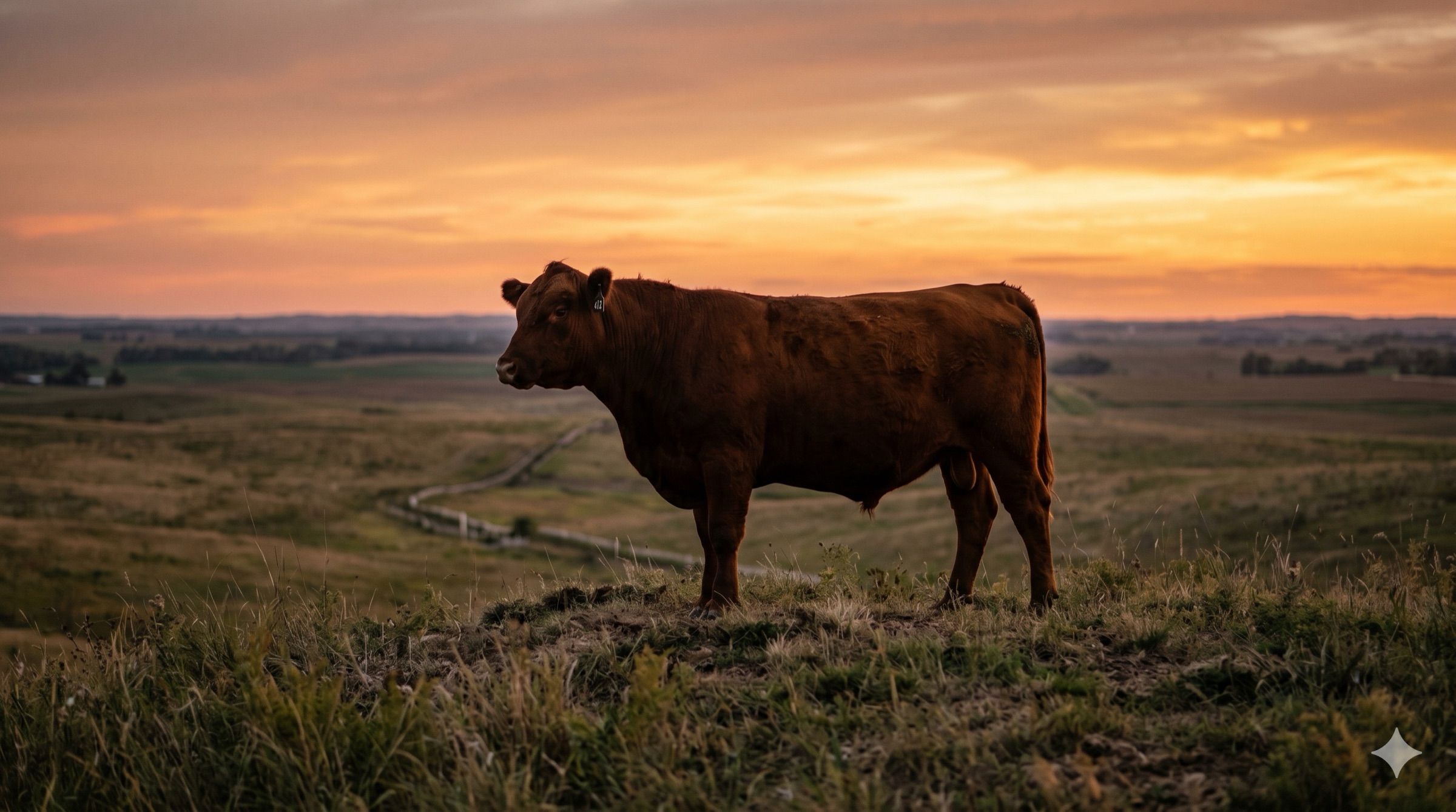 Atlas, a Red Angus