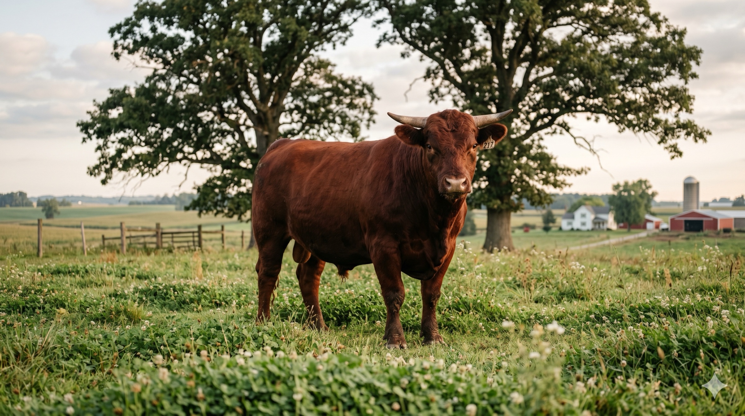 Cyrus, a Heritage Red Angus